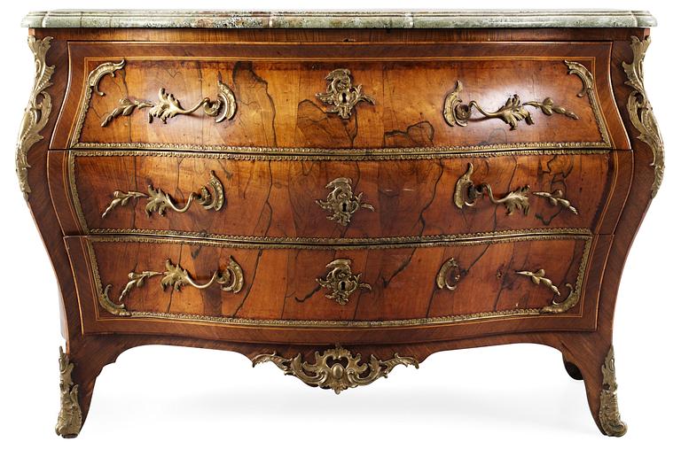 A Swedish Rococo commode by L. Nordin.