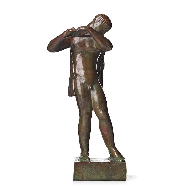 Carl Milles, "Flöjtblåsande ängel".