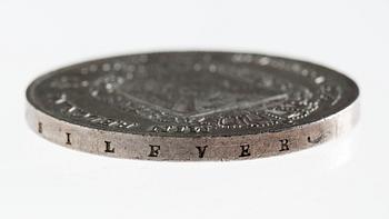 MYNT, silver, 1 riksdaler specie, Carl XIV 1838. Ca 34g.