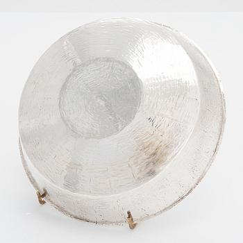 Tapio Wirkkala, a silver bowl model  TW 289, Kultakeskus, Hämeenlinna 1965.