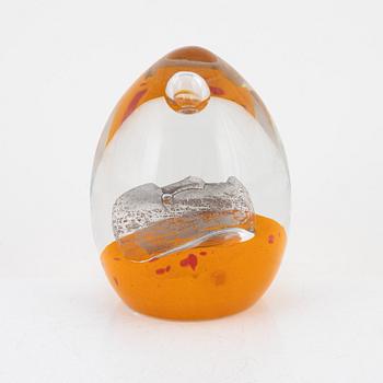 Bertil Vallien, a sculpture, Kosta Boda.