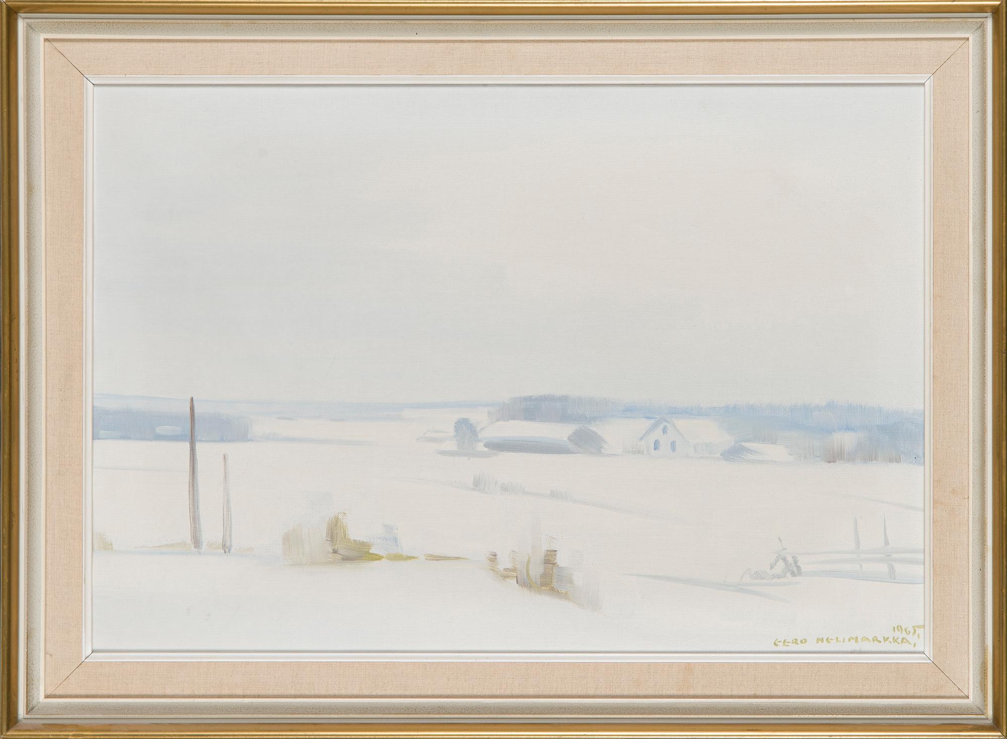 Eero Nelimarkka, Vinter på slätten.