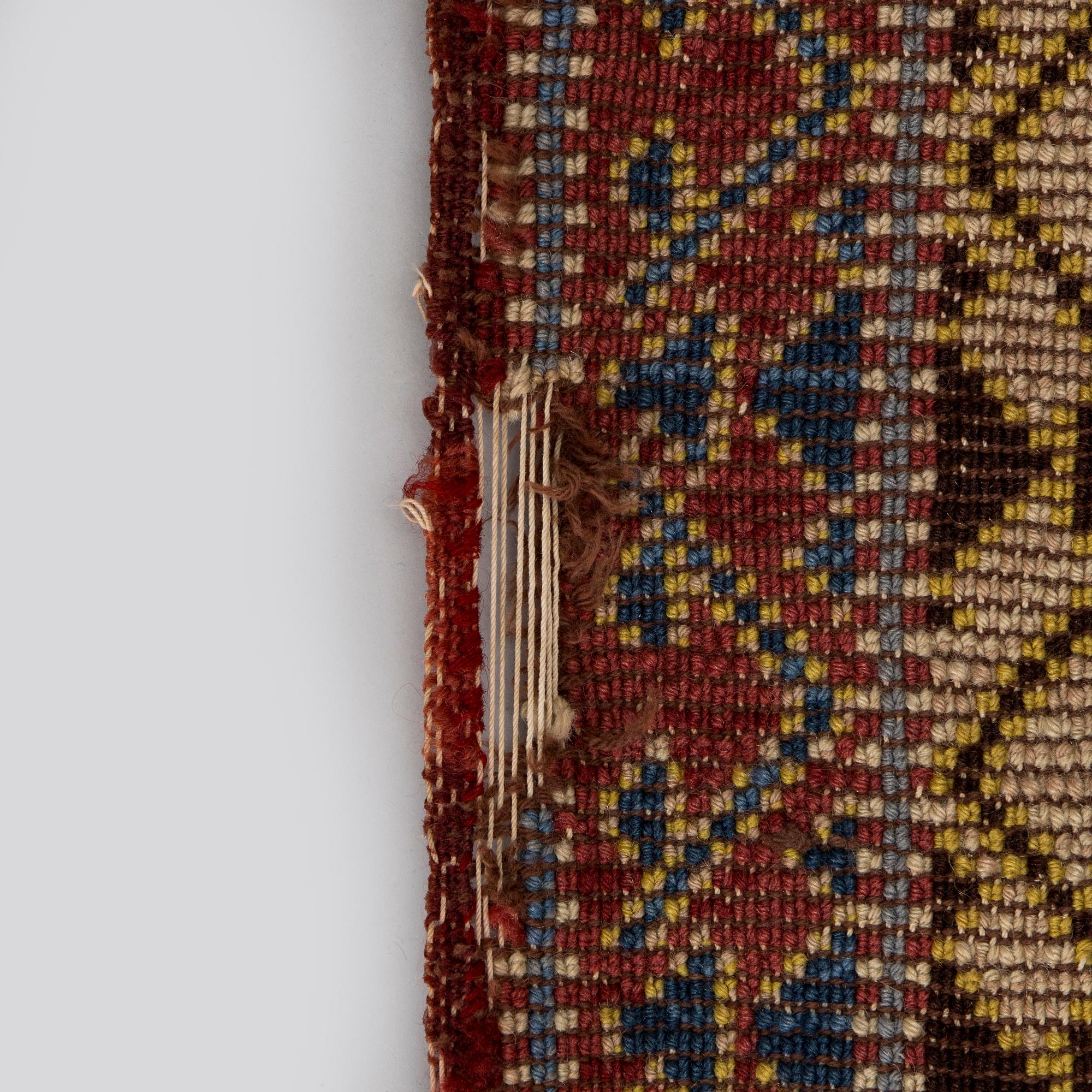 A 1940's Spanish rug Of Kazak design, ca. 139 x 93 cm.