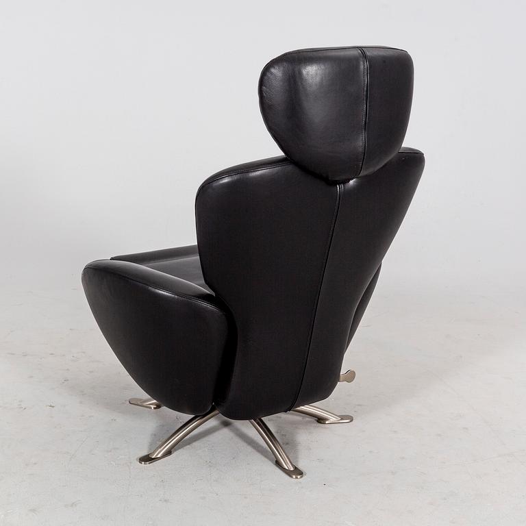Toshiyuki Kita swivel armchair "Dodo K10" for Cassina 2000s.