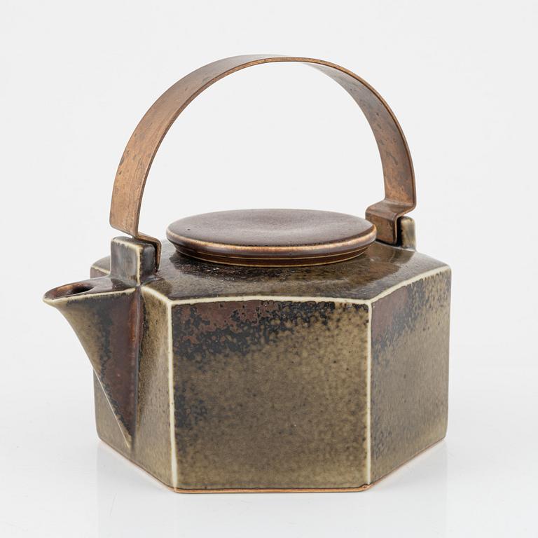Signe Persson-Melin, a 'Six-Sided' teapot, Rörstrand.