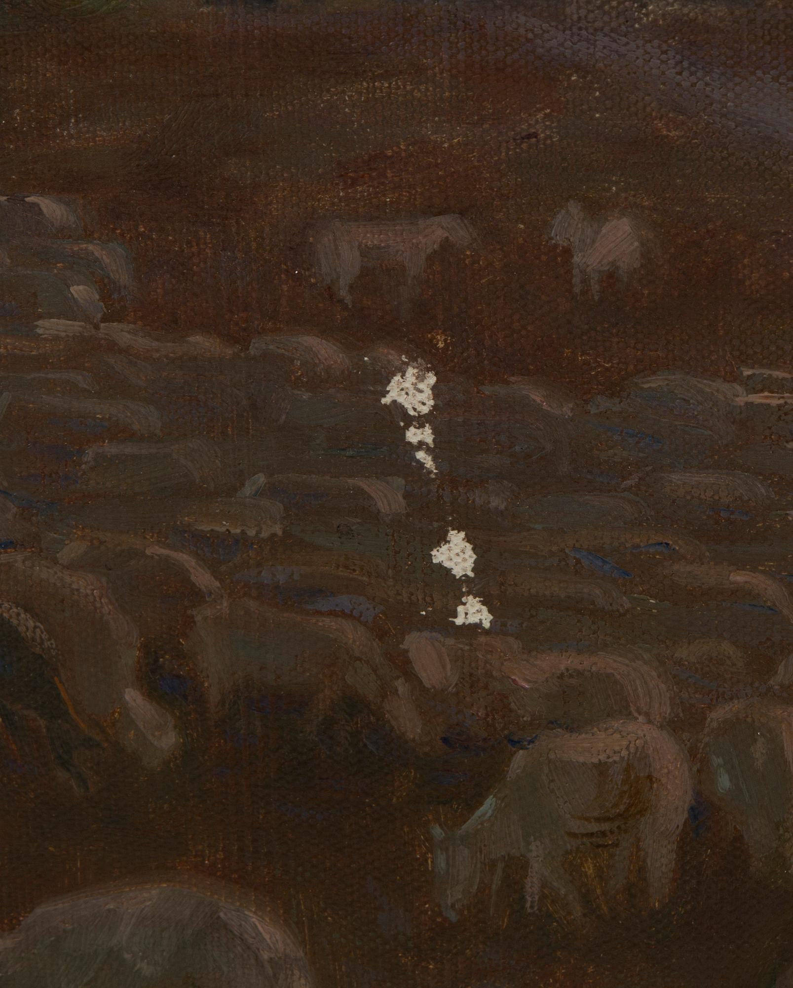 Valdemar Nyström, Pastoraalimaisema (Aihe Ciaggiasta Lombardiassa).