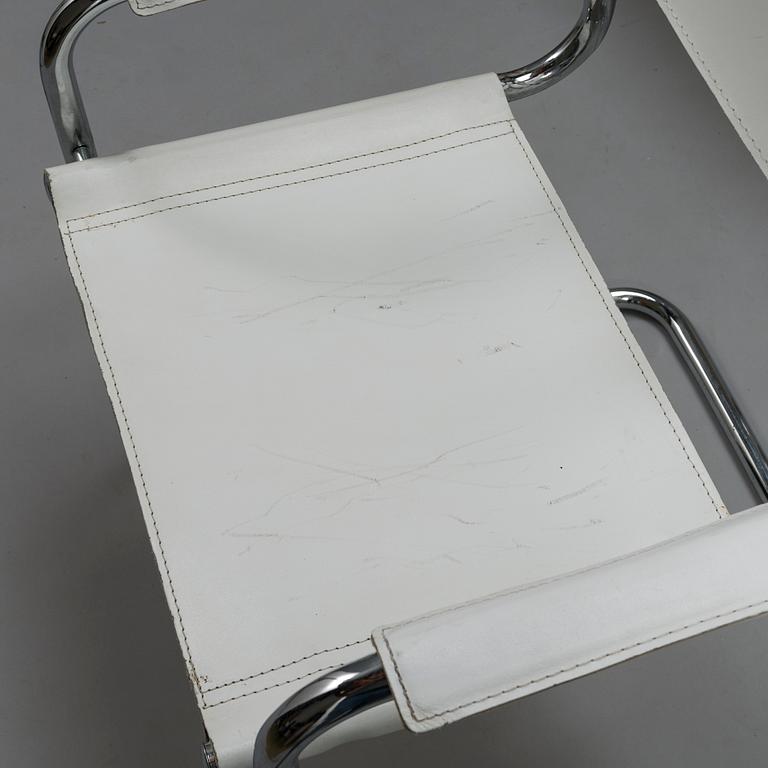 Four Italian armchairs from second half of the 20th century.