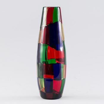 A Pezzato Venini Fulvio Bianconi glass vase. Not signed.