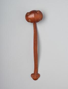 RUYISTAV, boxwood. Kina, troligen sen Qingdynasti.