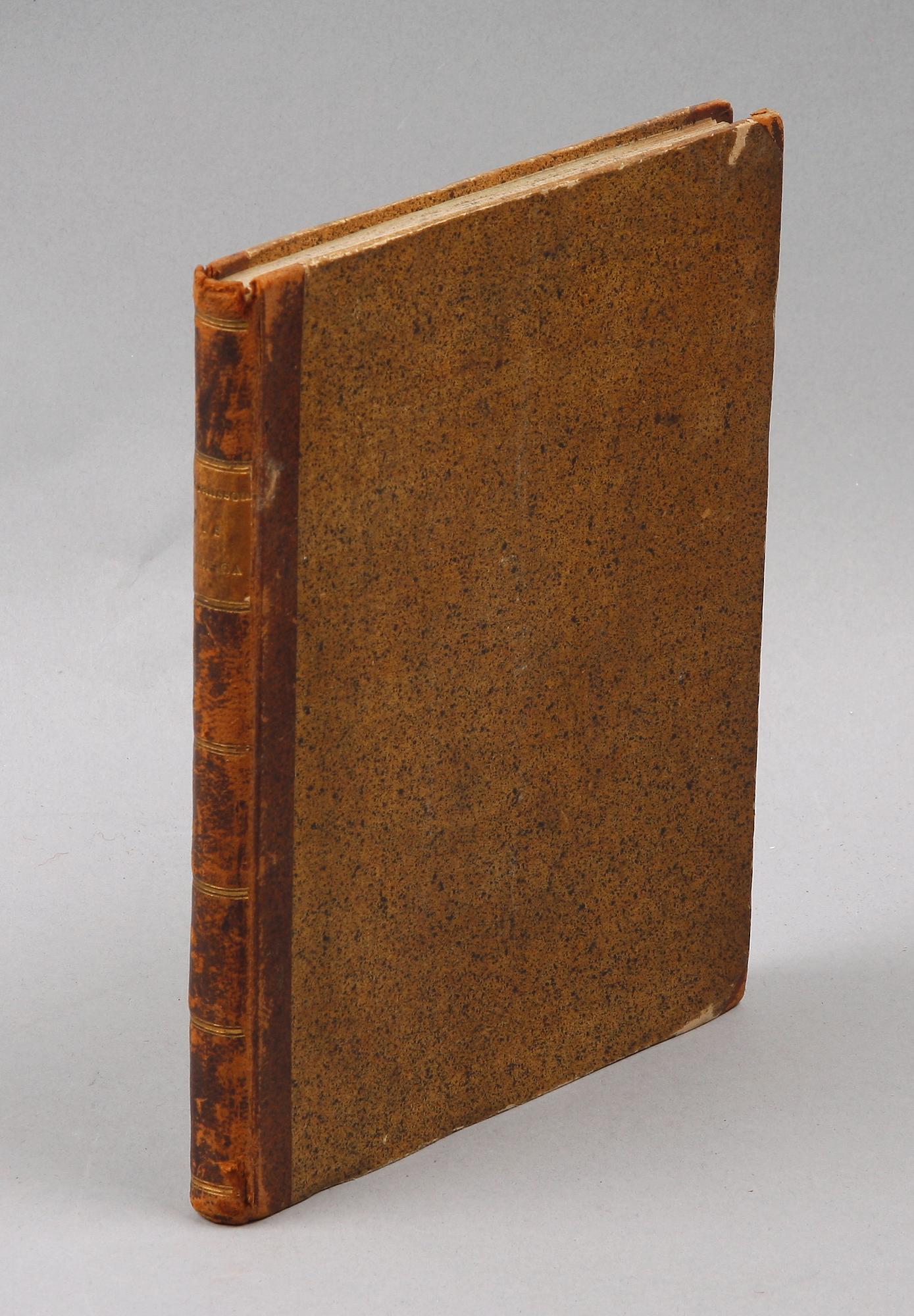 BOK, "Is atlinga, det är de forna göters, här uti Svea rike bkstäfver af...", av Johan Göransson, Stockholm 1747.