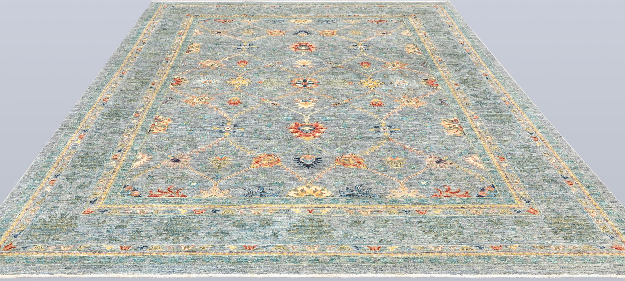 Matta, Ziegler design, ca 323 x 250 cm.