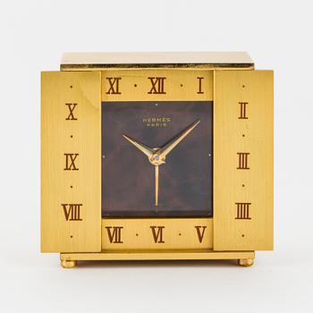 HERMÈS, alarm clock, 60 x 65 mm.