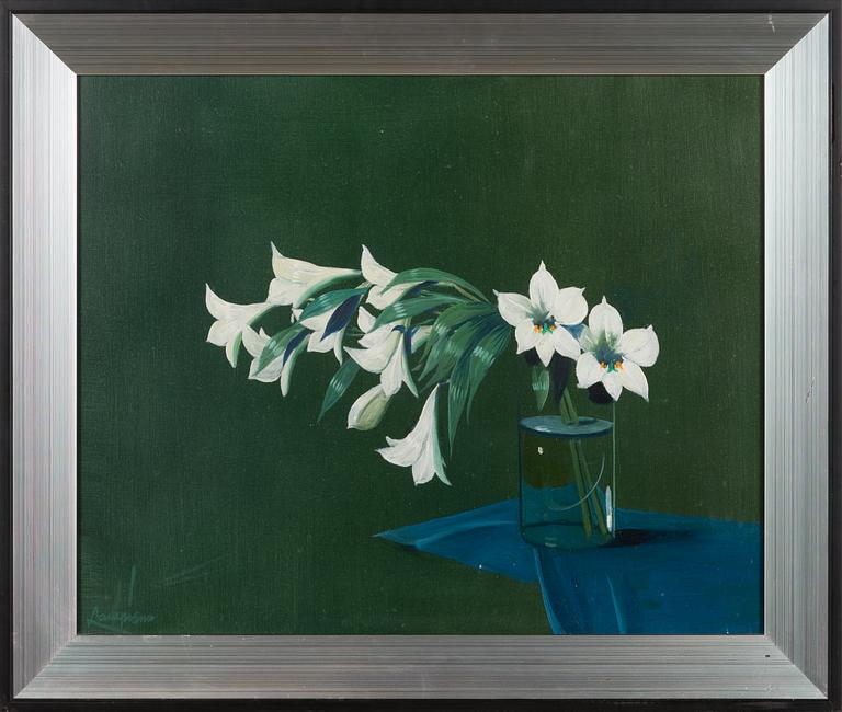 Antti Lampisuo, oil on canvas, signed.