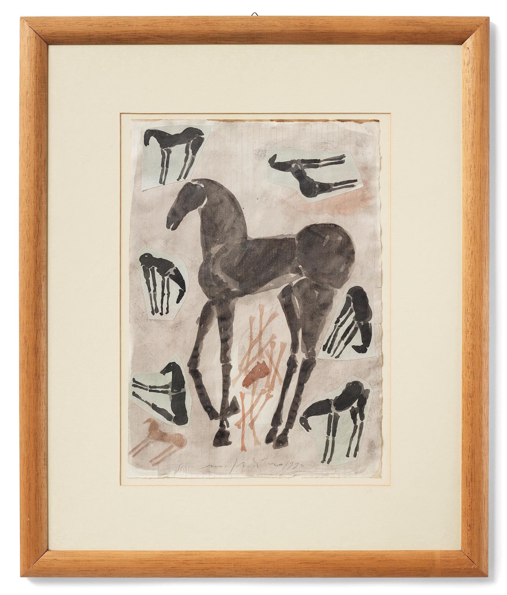 Mimmo Paladino, Utan titel.