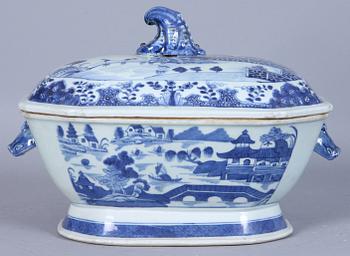 TERRIN samt LOCK, porslin, Kina, 1700-tal.