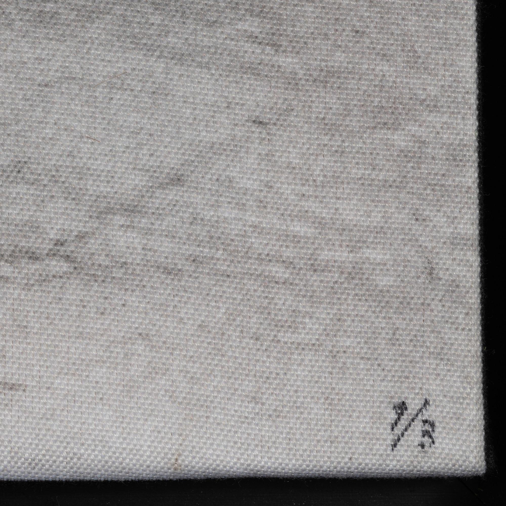 Carl Johan De Geer,  photo sublimation signed and dated 1959-2007. Numbered 1/3.