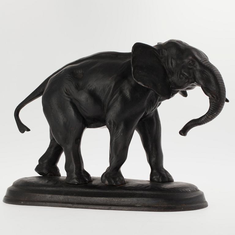 SKULPTUR, gjutjärn, stämplad Kasli, Ryssland 1900-talets början.