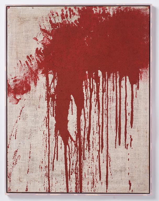 Hermann Nitsch, "Schüttbild”.