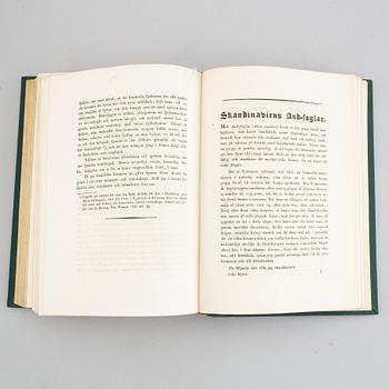 Med 200 litograferade zoologiska planscher, 1832-40, (2 vol).