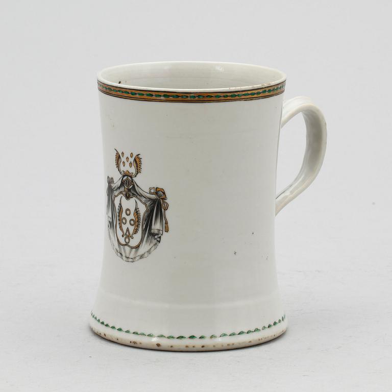 MUGG, porslin, Kina, Qing dynastin, Qianlong (1736-95).
