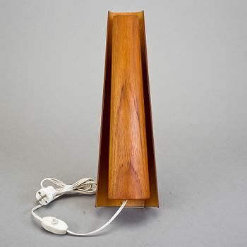 VÄGGLAMPA, teak, trol Danmark, 1950-/60-tal.