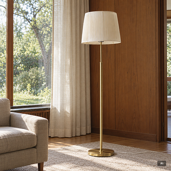 Josef Frank, golvlampa, modell G2148, Firma Svenskt Tenn.