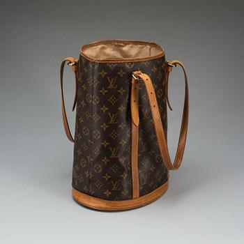 HANDVÄSKA. Louis Vuitton, "Bucket".