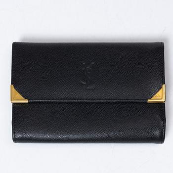 Yves Saint Laurent, wallet, "Porte Monnaire Femme", vintage.