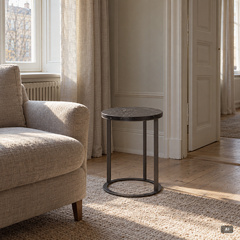Antonio Citterio, "Lithos Side Table",  Maxalto.
