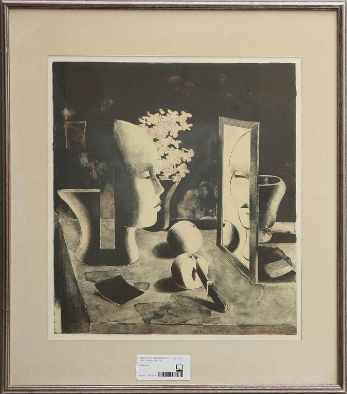 ULF GRIPENHOLM, litografi, sign o dat 1976, numr 85/260.