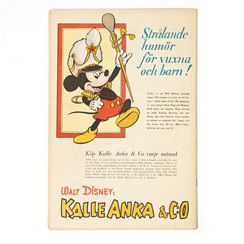Comic book, Kalle Anka & Co, no. 3, 1949.