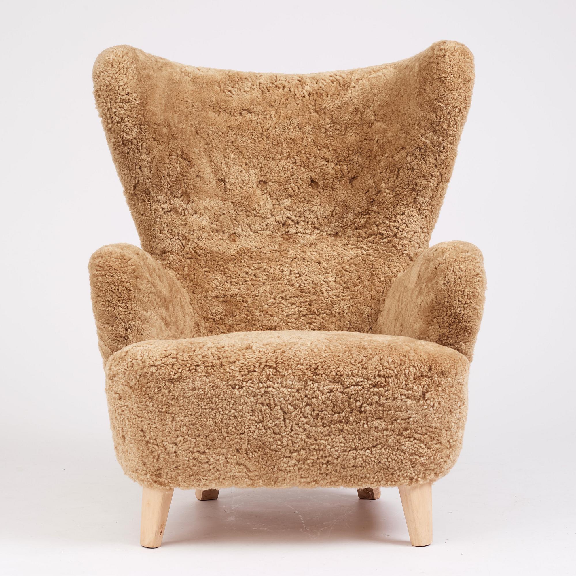 Otto Schulz, fåtölj, Boet, Swedish Modern 1940-tal.