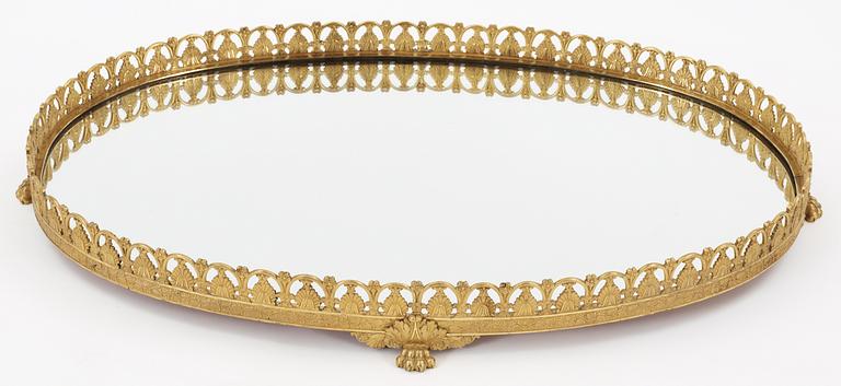 BORDSPLATEAU, Frankrike, 1800-talets början. Empire.