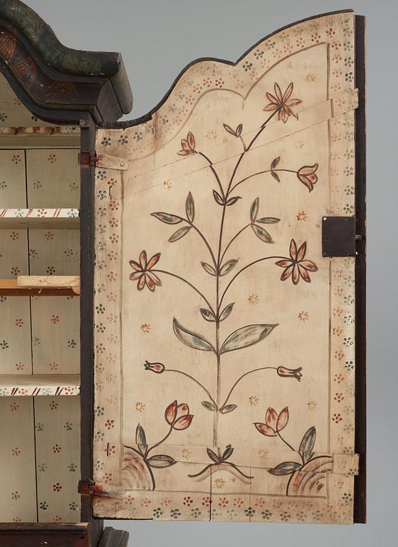 A Swedish cupboard from Värmland, late 18th century.