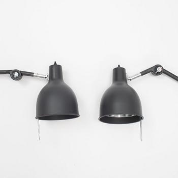 Box Architects, a pair of 'PJ 70' wall lamps, Örsjö Belysning.