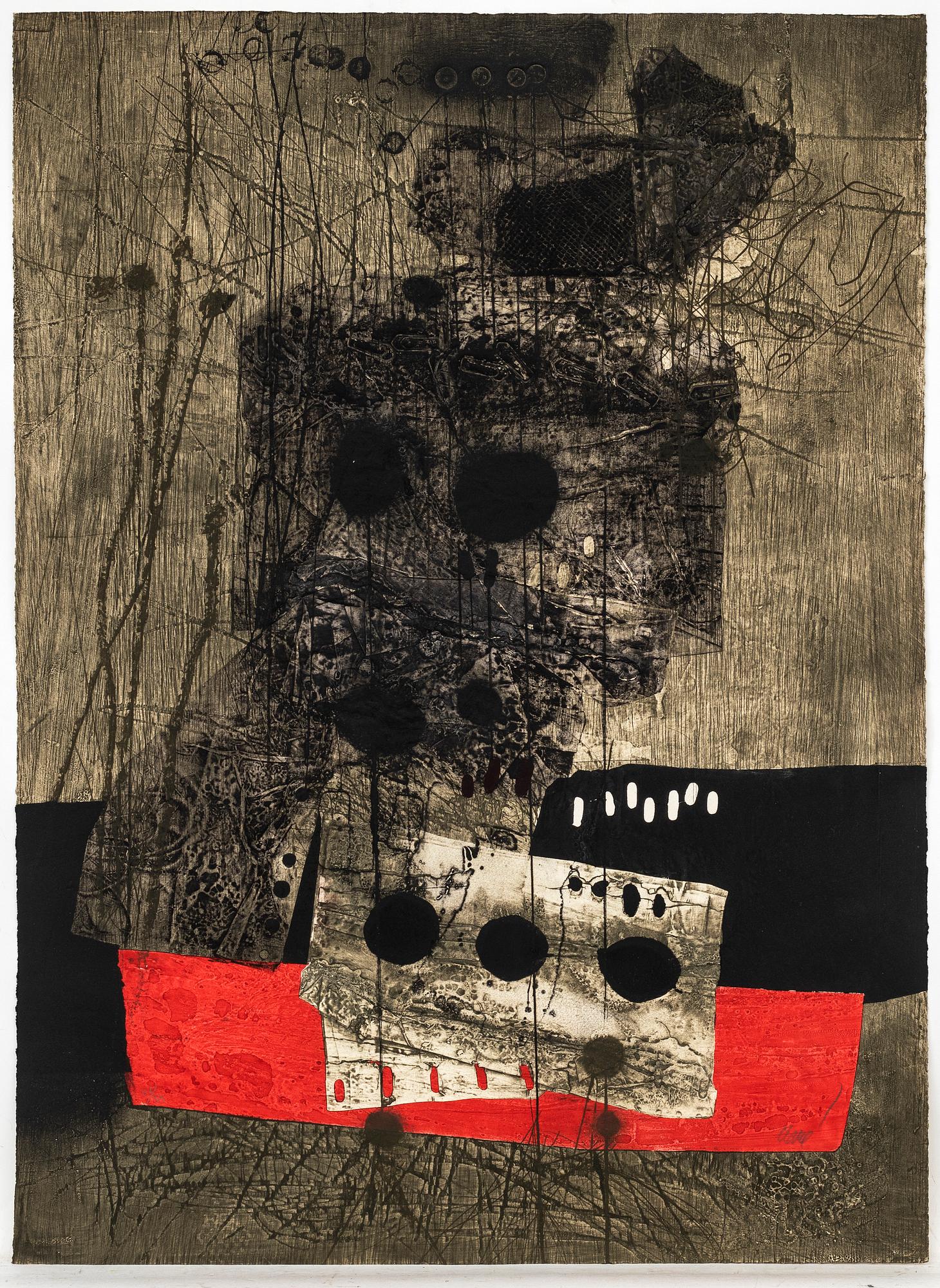 Antoni Clavé, Folder, 10 sheets, "Strange Instruments".