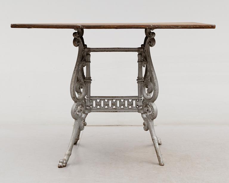 TRÄDGÅRDSBORD, Skoglund & Ohlson, Gefle, 1900-talets första hälft.