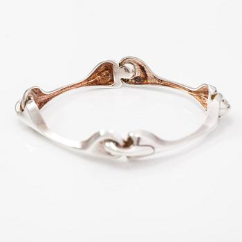 Björn Weckström, Armband "Armilla", sterlingsilver. Lapponia 1977.