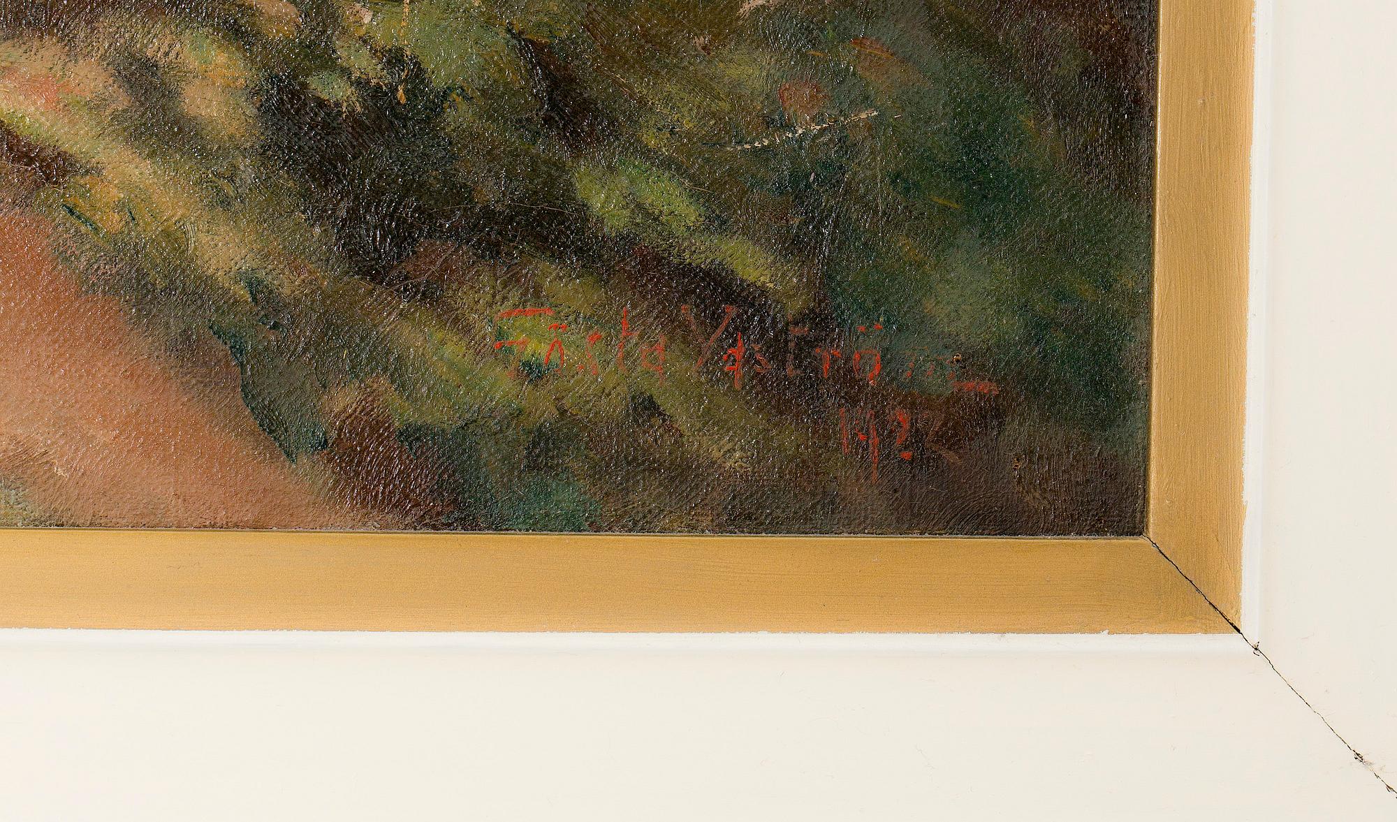 GÖSTA YDSTRÖM, olja på duk, signerad och daterad- 1922.