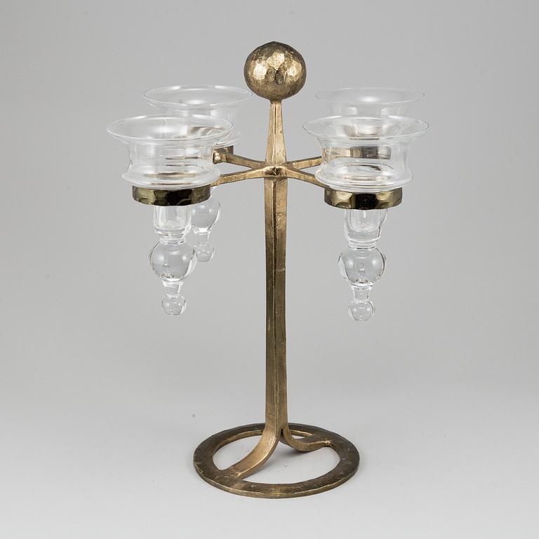 BERTIL VALLIEN, a 1970's candelabra.
