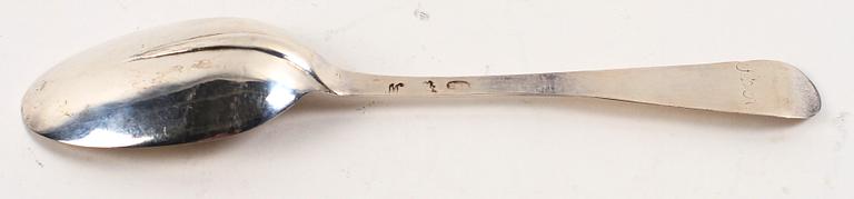 MATSKED, silver, möjligen Friedrich Heinrich Klinck Stockholm (1723-1754).