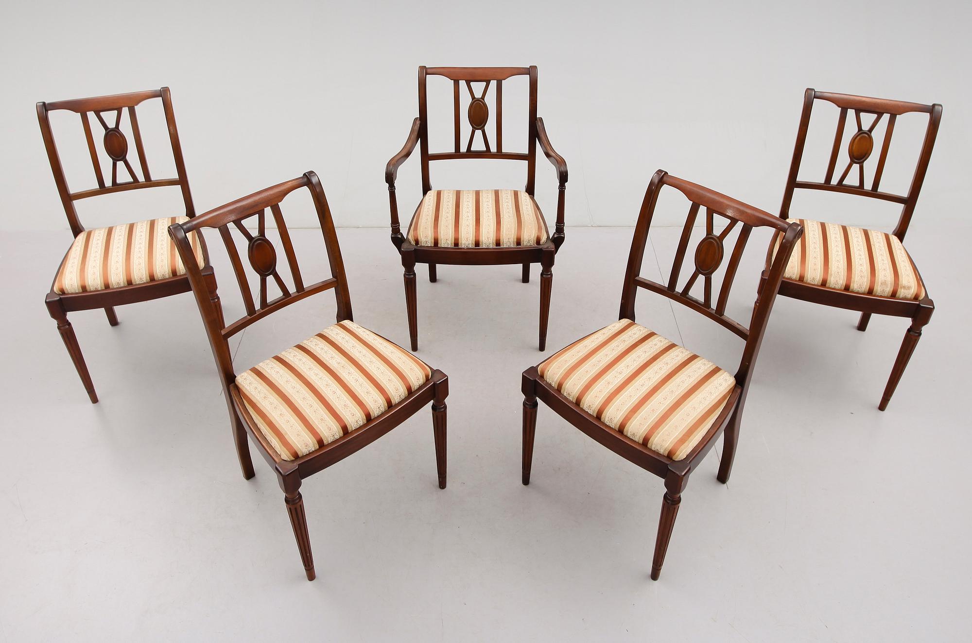 MATGRUPP, 6 delar, England, 1900-talets andra hälft.