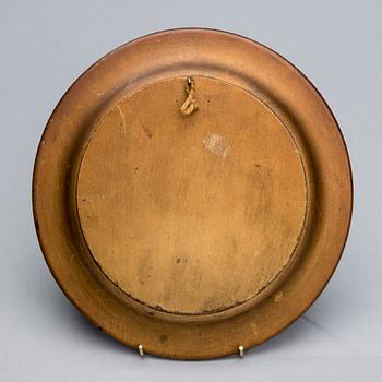 VÄGGTALLRIK, trä, Sovjetunionen.