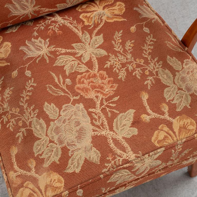 Fåtöljer, ett par, Swedish Modern, 1940-tal.