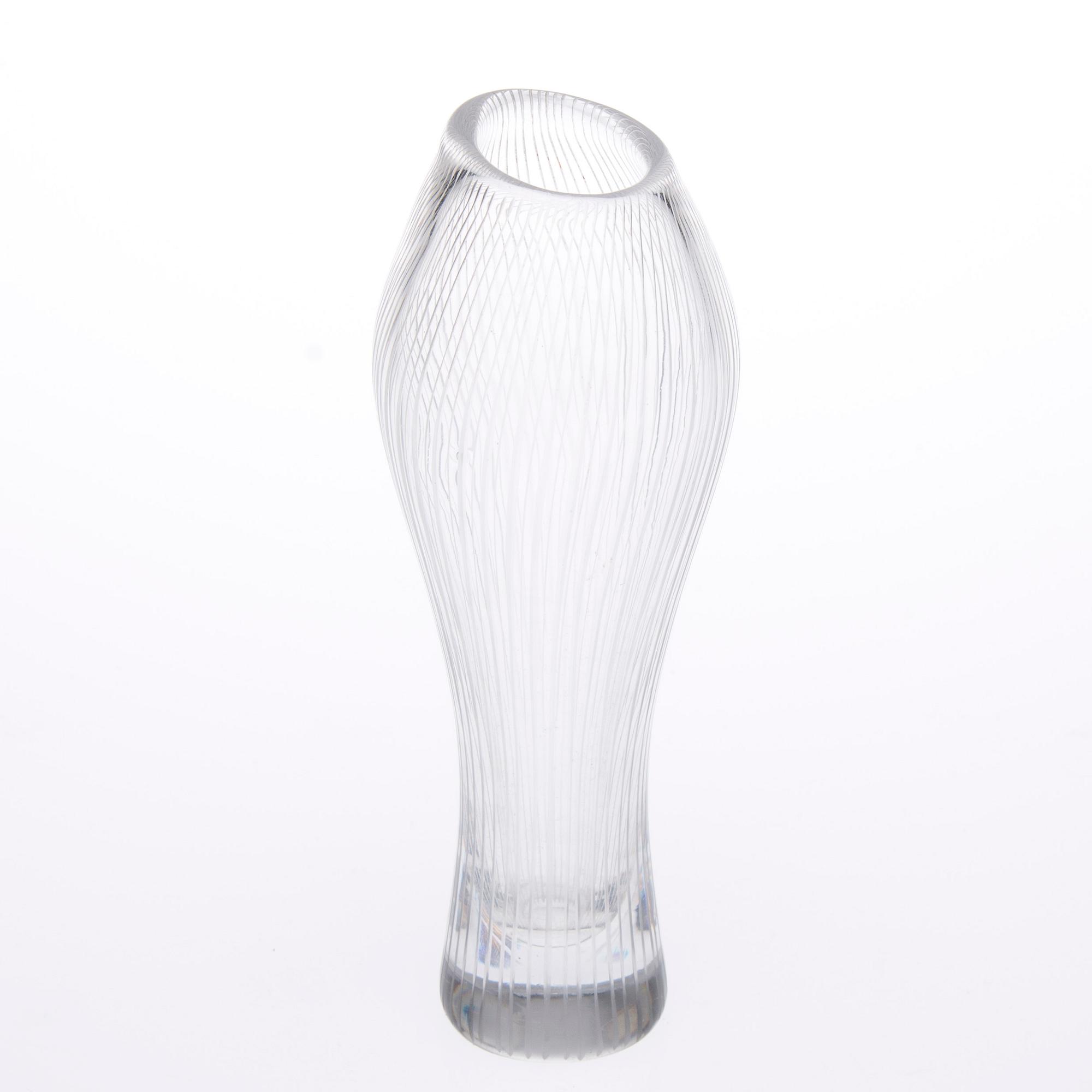 VAS, glas, signerad Tapio Wirkkala Iittala -57.