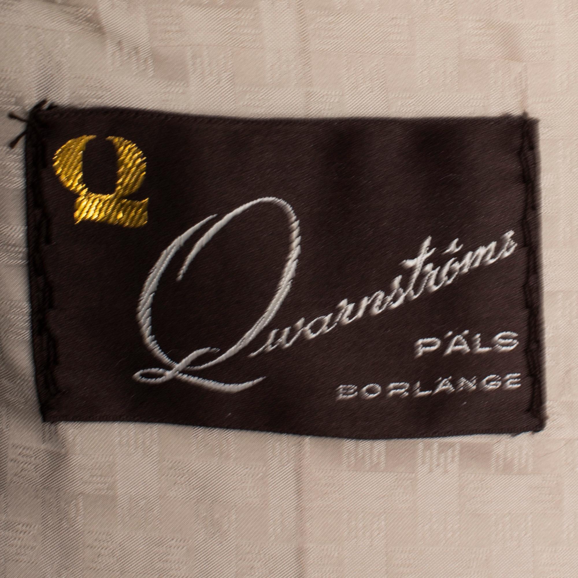 A mink fur jacket, Qwarnstöms Päls, Borlänge. Size circa M.