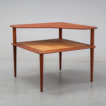 Peter Hvidt & Orla Molgaard Nielsen, a 'Minerva' teak table, France & Son.