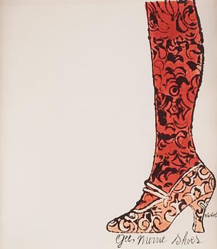 514. Andy Warhol, "Gee Merrie Shoes".