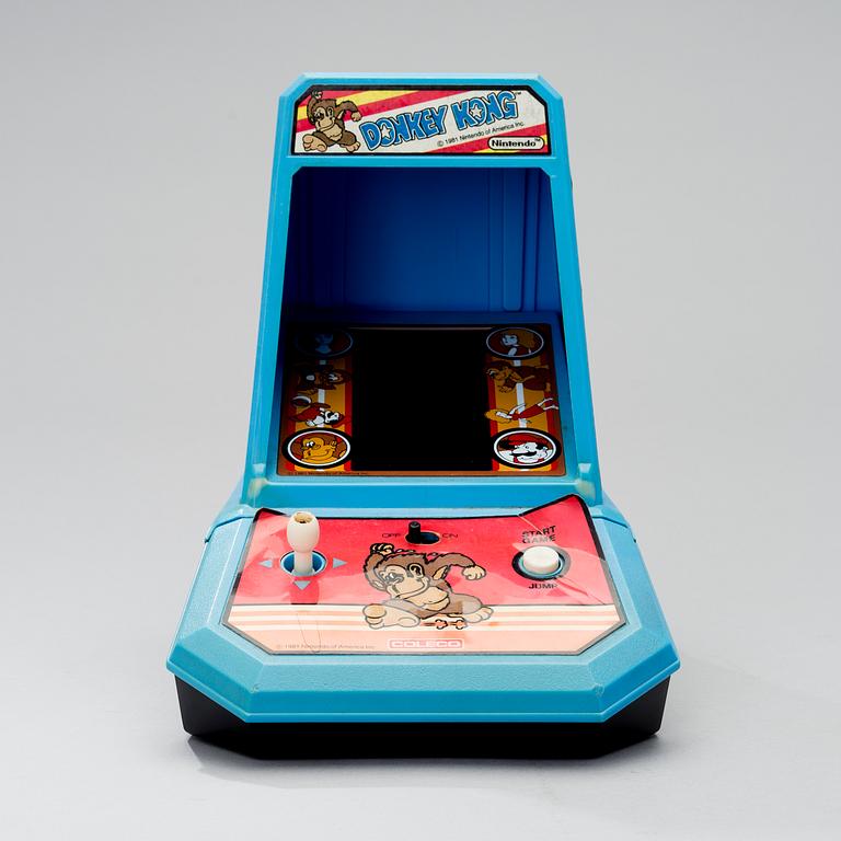 GAME & WATCH TABLETOP, "Donkey Kong", Nintendo, Coleco, 1981.