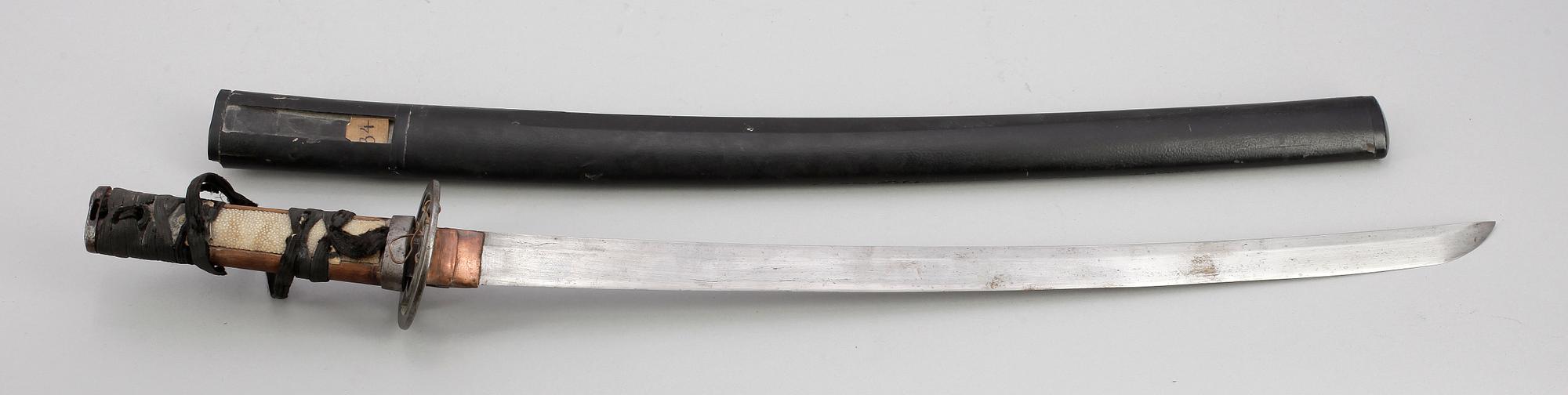 WAKIZASHI, Japan, 1700/1800-tal.
